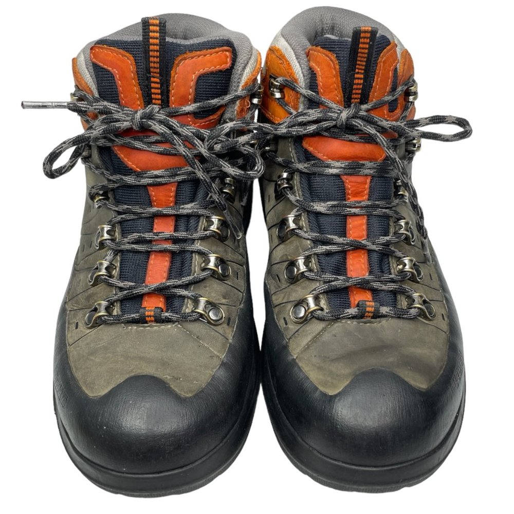 Kybun Womens Baekdu Orange Nubuck WTRPF Leather Ankle Hiking Boots Size 8.5M - Picture 2 of 11